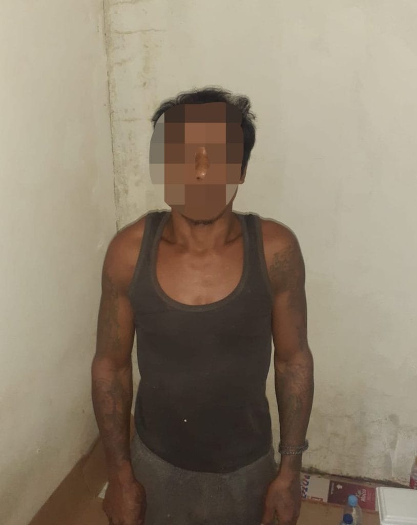 Asyik Duduk Dibawah Pohon, Satresnarkoba Polres Pasangkayu Mengamankan L