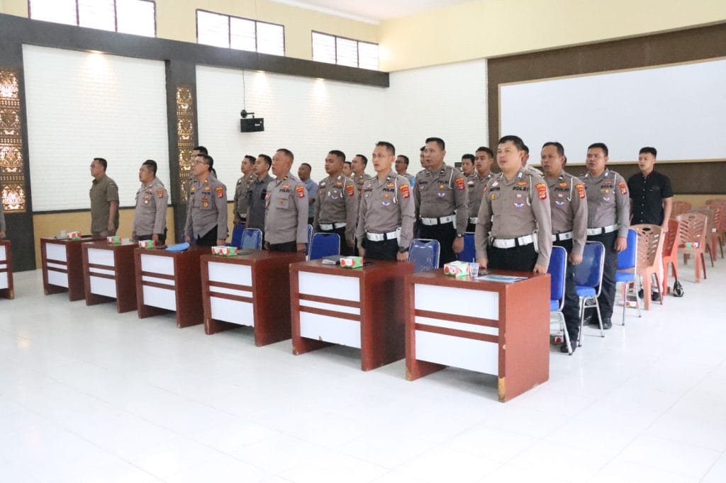 Polres Metro Gelar Latihan Pra Operasi Keselamatan Krakatau 2023