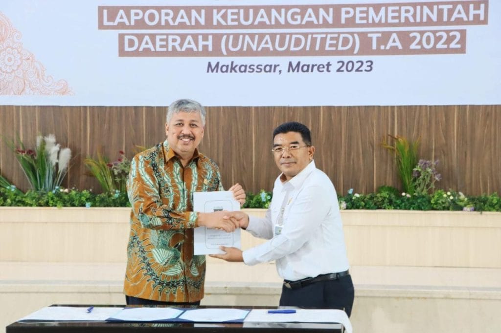 Usai Serahkan LKPD, Bupati Pinrang: Semoga Meraih Kembali WTP