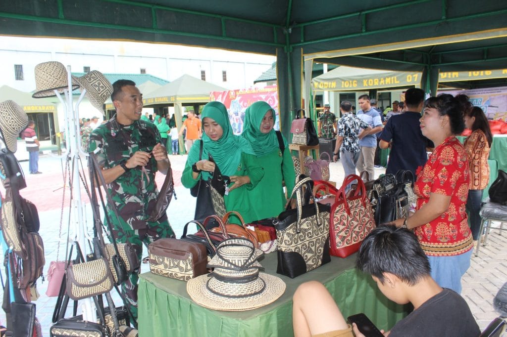 Tekan Harga Sembako, Kodim 1016 Palangka Raya Gelar Bazar Ramadhan
