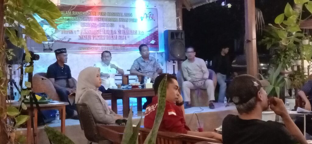 Sambut HPN ke-78, Bupati Pasangkayu Bincang Santai Bersama Insan Pers