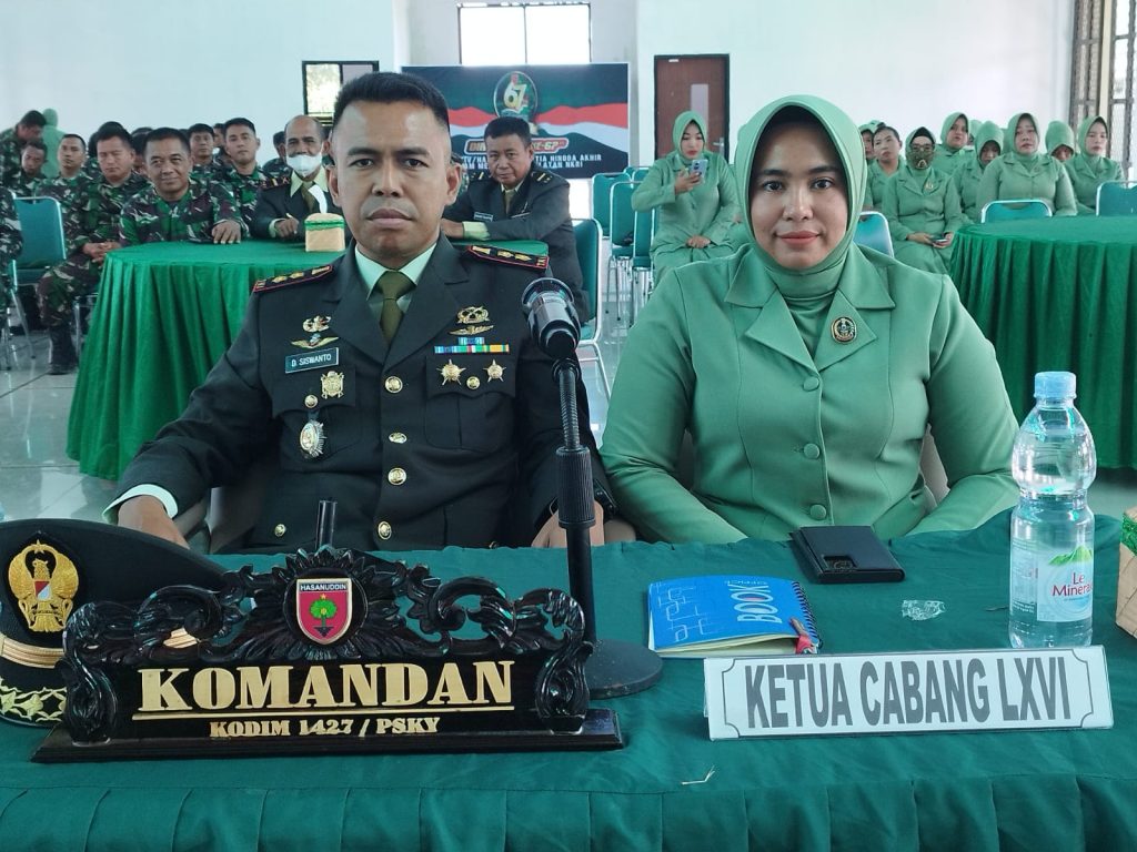Danrem 142/Tatag Pimpin Peringatan HUT Kodam XIV/Hasanuddin ke-67 Secara Vicon