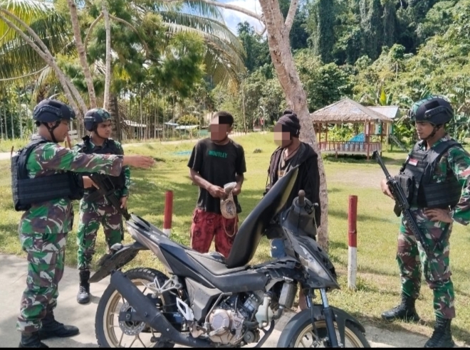 Personil Tombak Sakti Tangkap Pembawa Ganja 236.54 Gram