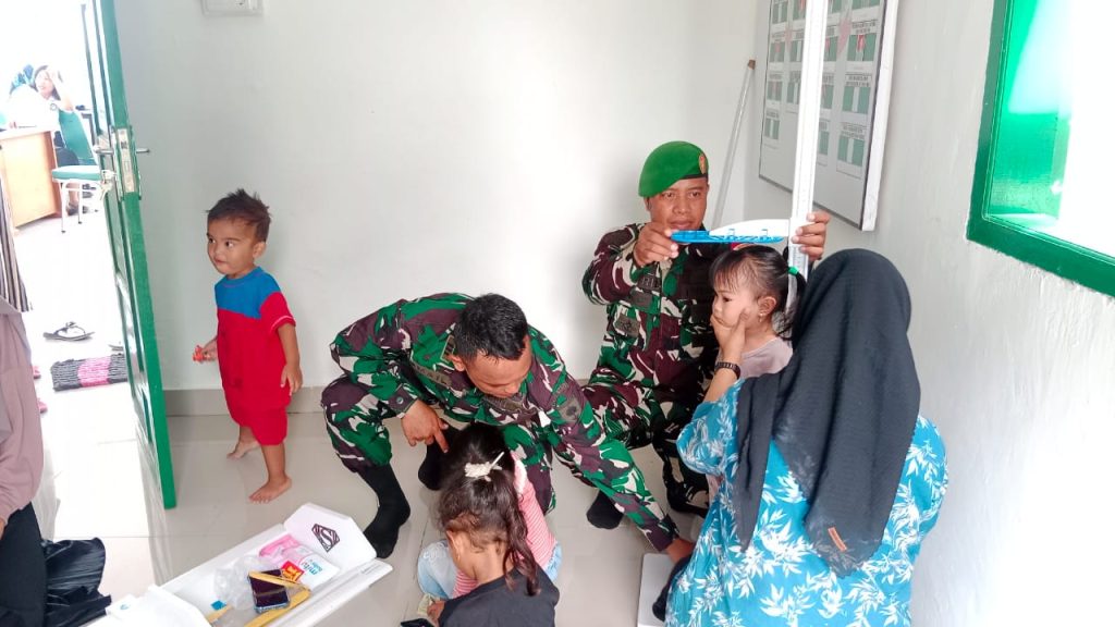 Posbindu Mako Kodim 1427/Psky Permudah Personil Cek Kesehatan