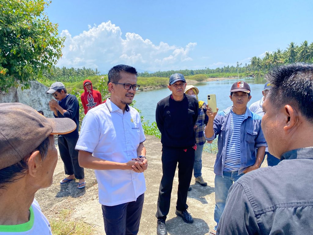 DPRD Sulbar Tinjau Lokasi Tambang Pesisir PT Raya Pasir Andalan