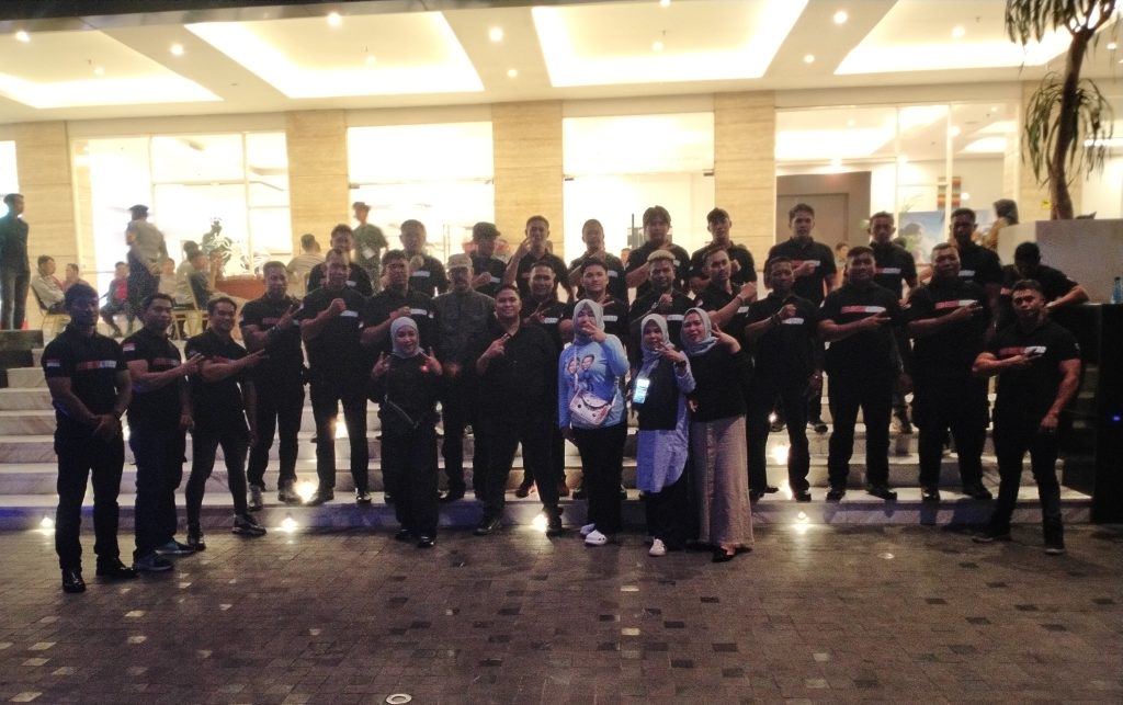 HS Boddy guard Dampingi Dan Mengkawal Paslon 2 Luwu Utara AMANji