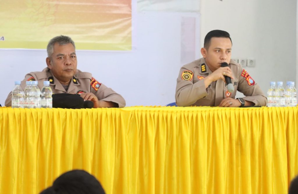 Kabag SDM Polres Pasangkayu Sosialisasikan Penerimaan Bakomsus Polri