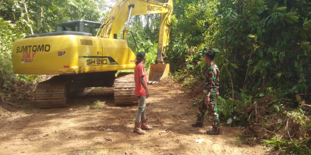 TMMD Kodim Pasangkayu Genjot Pembangunan Jalan Pertanian Capai 73% Penyelesaian di Dusun Kanan Tuo