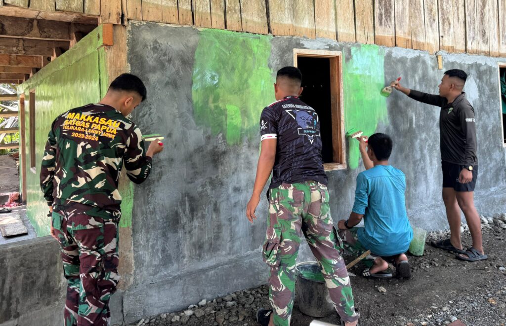 Yakobus Bisa Bernapas Lega, TMMD Kodim 1427/Pasangkayu Hadirkan Rumah Layak Huni