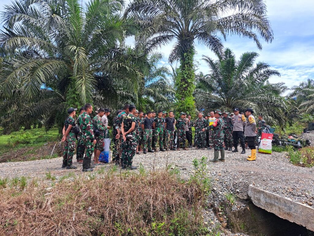 Dan SSK Satgas TMMD Kodim Pasangkayu Beri Pengarahan Terkait Program