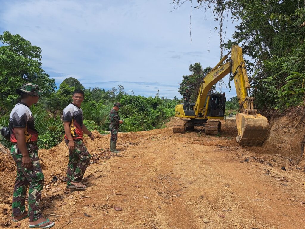 TMMD Kodim 1427/Pasangkayu Fokus Pembangunan Jalan di Desa Benggaulu, Tingkatkan Aksesibilitas Masyarakat Terpencil